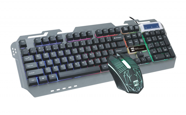 R8 1922 2.4G METAL GAMING KEYBOARD AND MOUSE SET