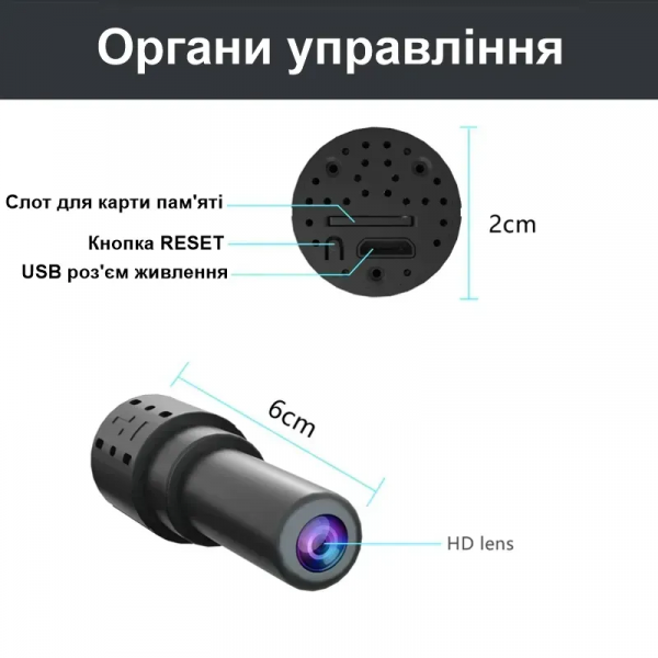 ⁦X14  Mini WiFi Camera HD⁩ - الصورة ⁦2⁩