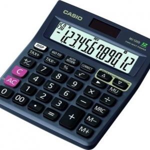CASIO CORRECT MJ-120T-W Calculator