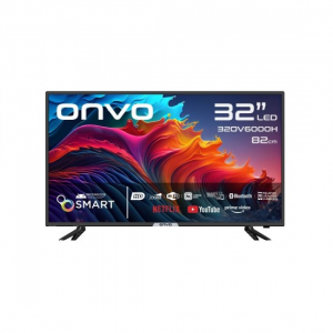 Onvo 32OV6000H HD 32" 82 Screen Android Smart LED TV with Satellite Receivert