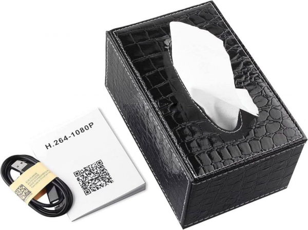⁦Wifi Spy Camera tissue box⁩ - الصورة ⁦2⁩