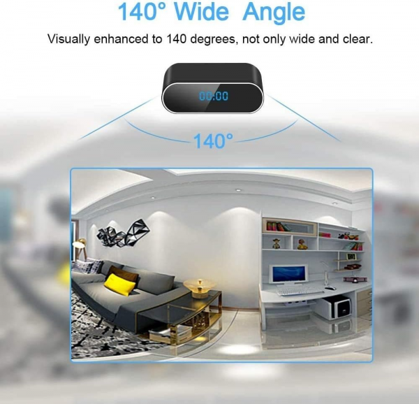 ⁦Hidden Camera Z10 Alarm Clock HD⁩ - الصورة ⁦3⁩