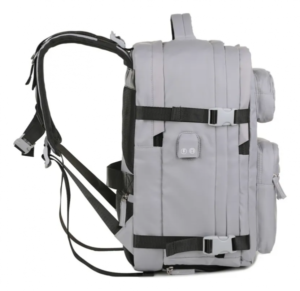⁦Livacasa Large Waterproof  Backpack with USB⁩ - الصورة ⁦4⁩