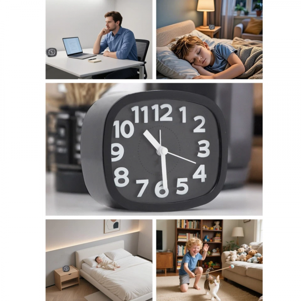 ⁦Hidden Camera C6 Alarm Clock HD⁩ - الصورة ⁦3⁩