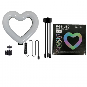JM16 RGB Ring Light with Tripod