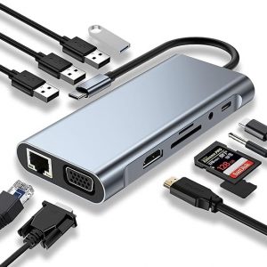 Type-C To HDTV Multi-Adapter 11 in 1