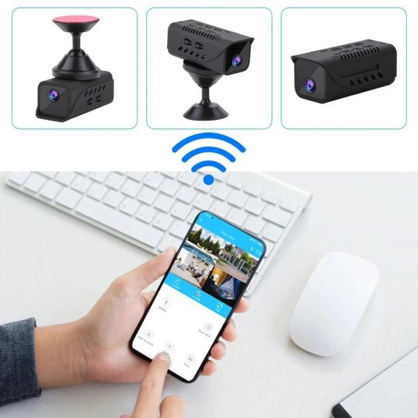 ⁦WIFI Mini Camera Wireless Car Recorders⁩ - الصورة ⁦3⁩