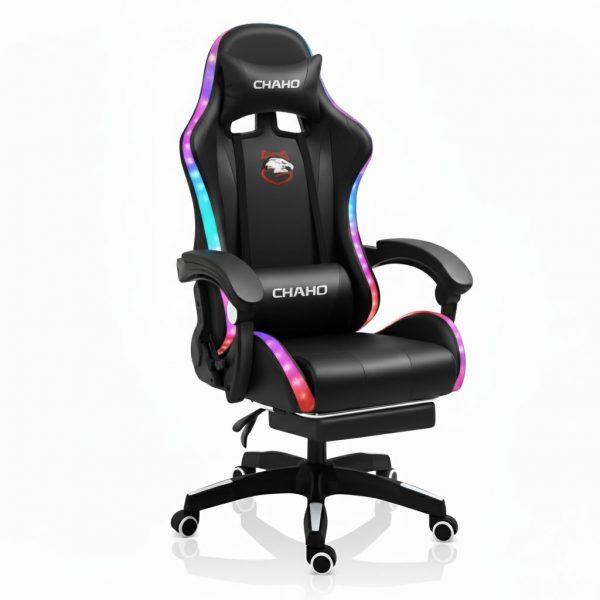 ⁦Chaho YT-055 Gaming Chair with Footrest RGB⁩ - الصورة ⁦3⁩