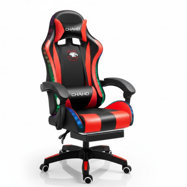 ⁦Chaho YT-055 Gaming Chair with Footrest RGB⁩ - الصورة ⁦2⁩