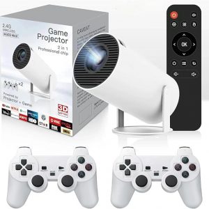 M300 Max Game Projector 2 in 1 Projector With Wireless Controller