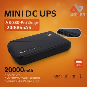 AB POWER AB-830 FAST MINI DC UPS 20000MAH BLACK