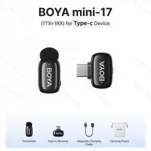 BOYA Mini 17 For Andriod Type C Wireless Microphone