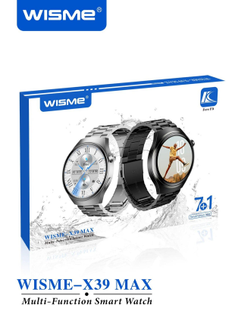WISME -X39 MAX Smart Watch 7+1 - الصورة 2