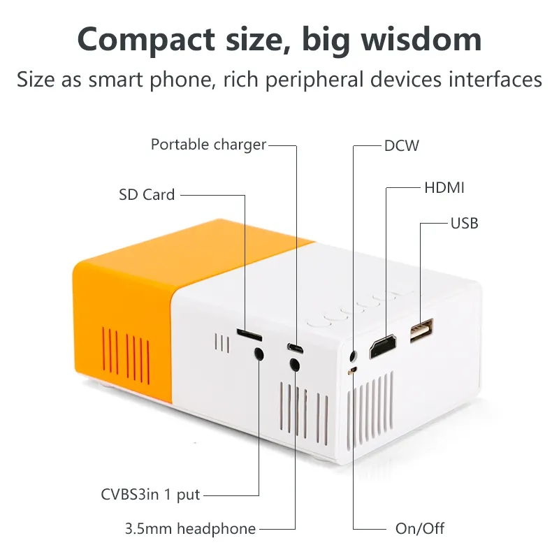 Y300 Smart LED Projector - الصورة 2
