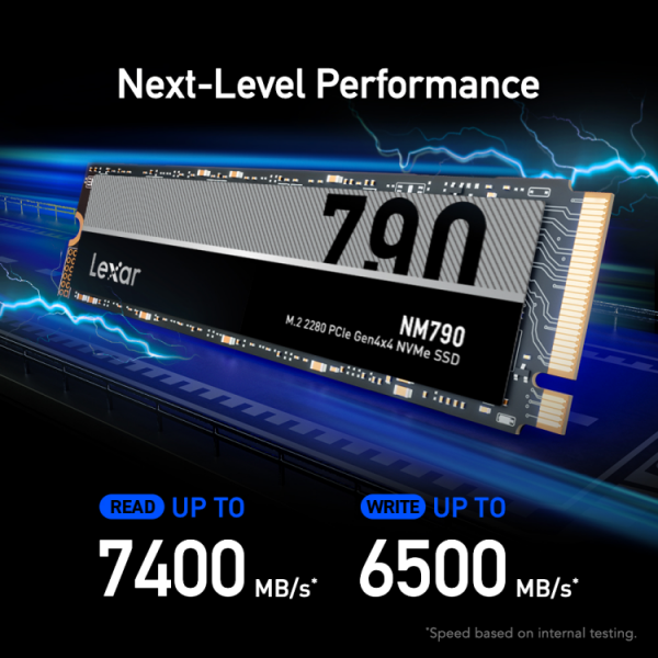 ⁦Lexar® NM790 M.2 2280 2TB SSD⁩ - الصورة ⁦3⁩