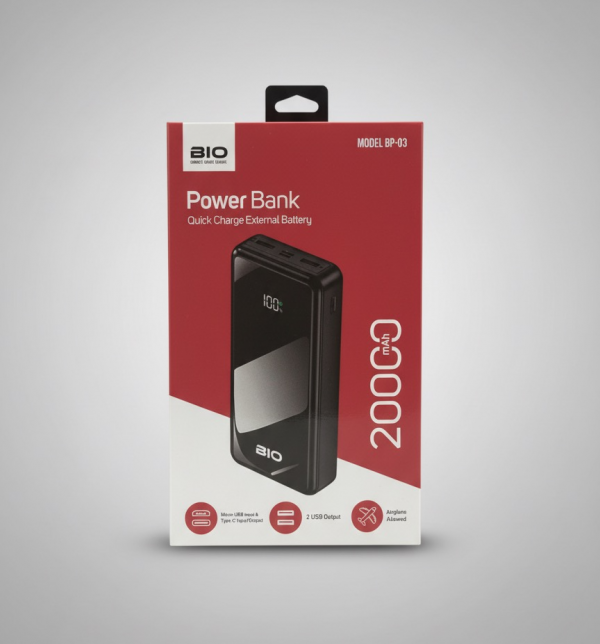 BIO BP-06 20000MA Power Bank
