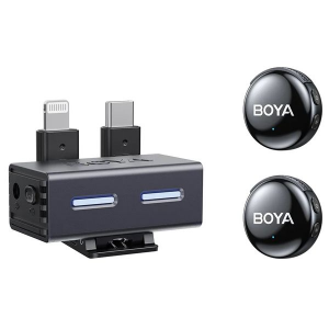 BOYA BOYALINK 3-03 Button-Sized 2.4Ghz Wireless Microphone
