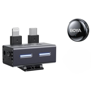 BOYA BOYALINK 3-04 Button-Sized 2.4Ghz Wireless Microphone