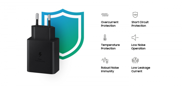 ⁦Samsung 25W Power Adapter (Original)⁩ - الصورة ⁦2⁩