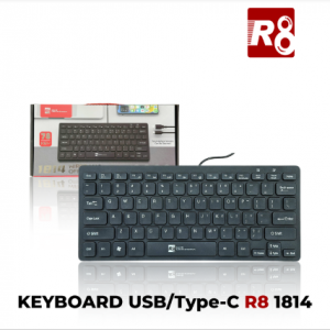R8 1814 Type-C Wired Keyboard