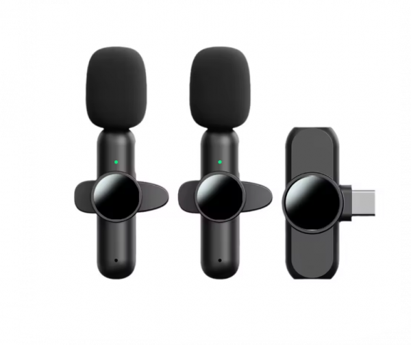 K3 MIC Wireless lavalier Mini microfono