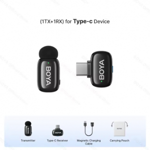 BOYA Mini -07  Wireless Microphone 2.4GHz