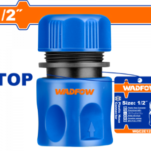WQC2E12 وصلة مغسل 1/2 انش بلاستيك مع مانع رجوع مياه