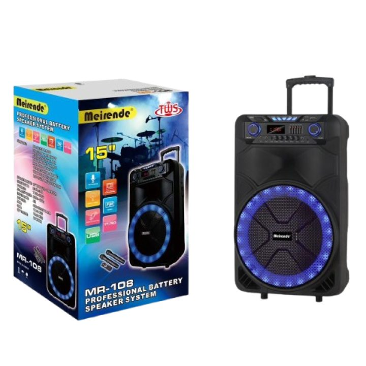 MEIRENDE MR-108 SPEAKER Bluetooth 15inch - الصورة 2