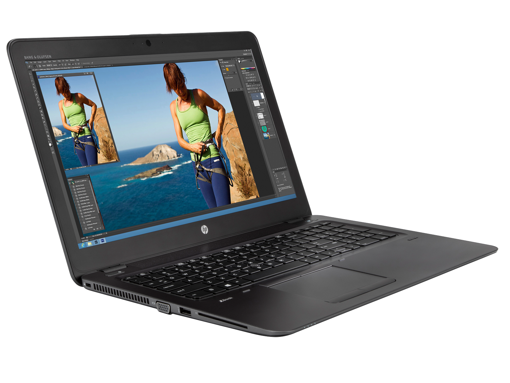 HP ZBook 15u G3 i5-6200U/16G/256G/AMD 2G/15.6 - الصورة 4