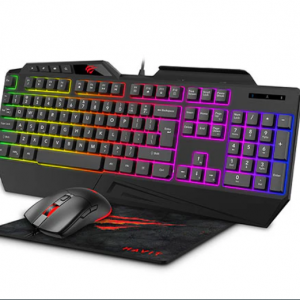 HAVIT KB889CM Gaming Combo 3 IN 1 (Mouse + Keyboard + Mouse Pad)