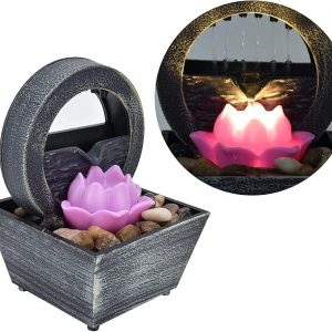 شلال مع انارة 001