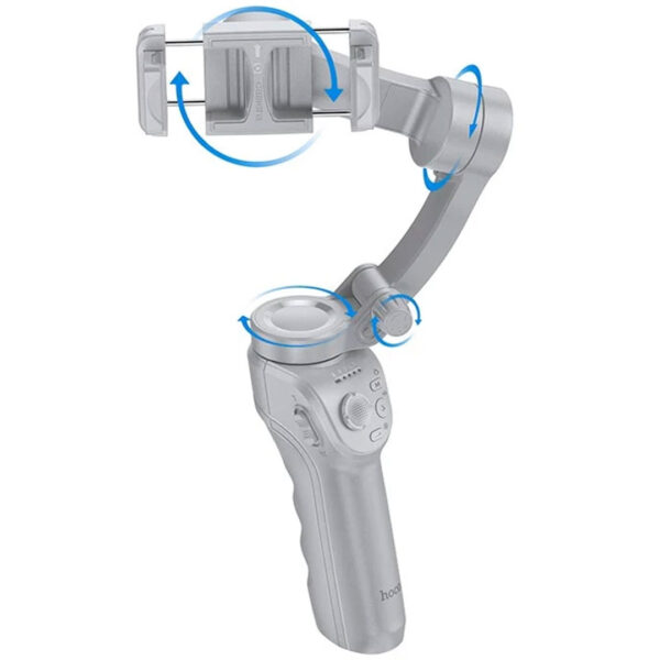 Hoco K24 Gimble Phone Holder Tracking Anti-Shake 3-Axis - الصورة 2
