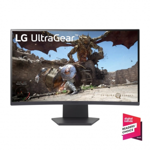 LG 27GS60QC-B 27” UltraGear™ 1000R curved gaming Monitor