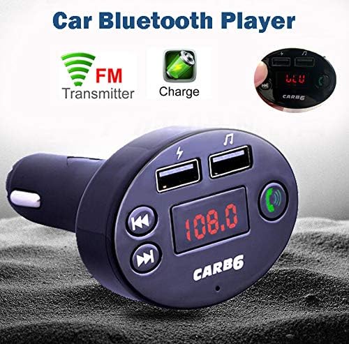 New Car Dual USB Interface Bluetooth CARB6