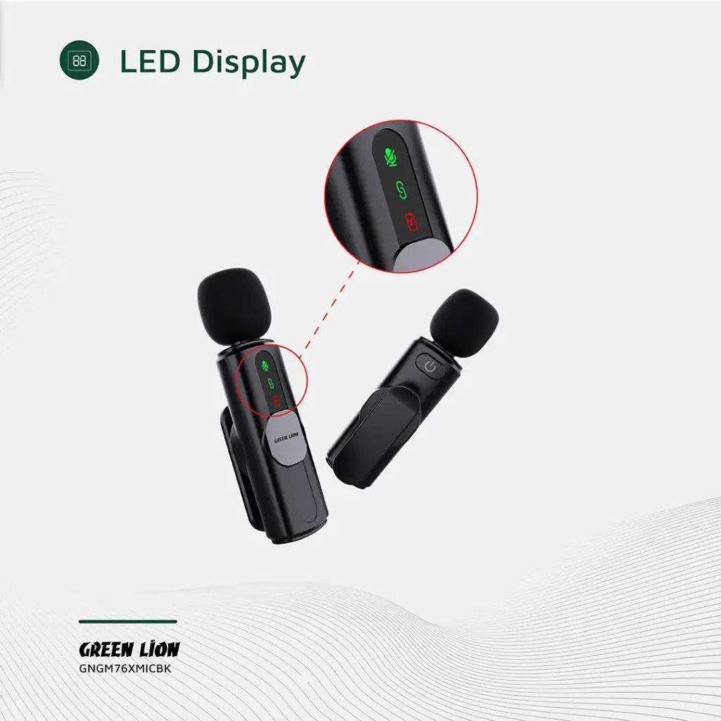 Green Lion GM-76X Microphone 3 In 1 - الصورة 2