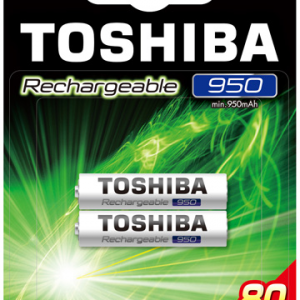 TOSHIBA RECHARGEABLE + AAA 950mAh