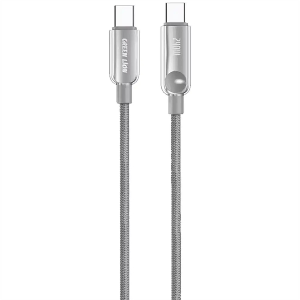 Green Lion 240W USB-C to USB-C Ultra-Fast Charging 1m Braided Cable