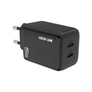 Green Lion 40W Dual PD Wall Charger EU شاحن موبايل