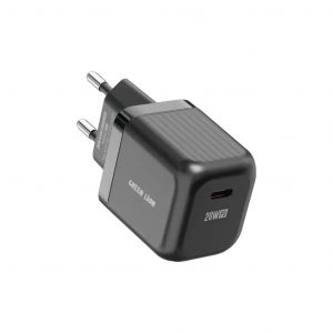 Green Lion Ultra Compact GaN Wall Charger EU Pin USB-C PD 20W شاحن موبايل