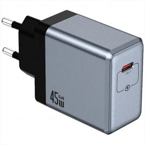 Green Lion Gan Premium EU Plug Wall Charger PD 45W شاحن موبايل