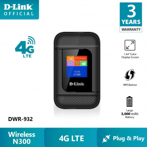 D-Link DWR-932M 4G LTE Mobile WiFi 300Mbps