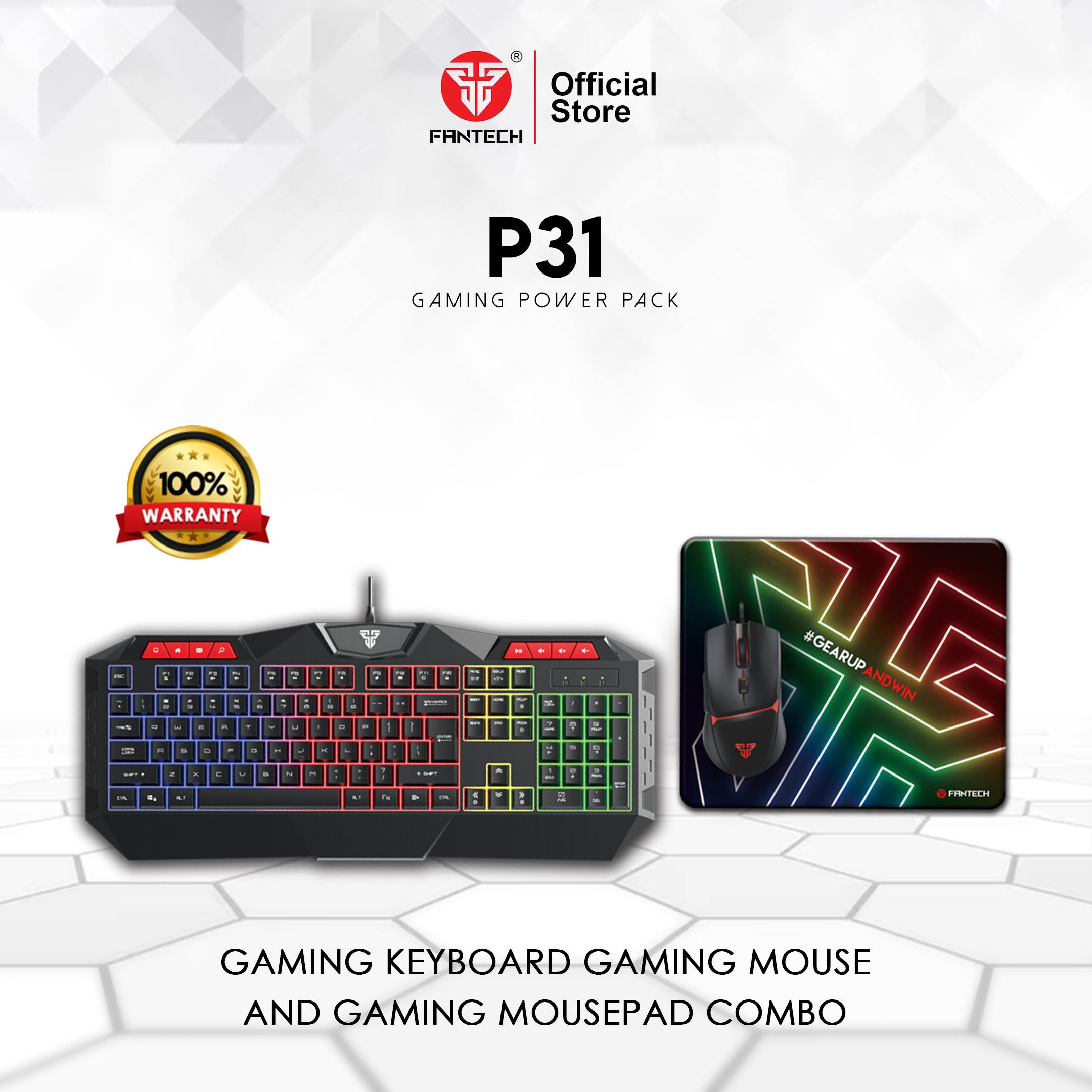 FANTECH Hero P31 Gaming 3-in-1 Combo