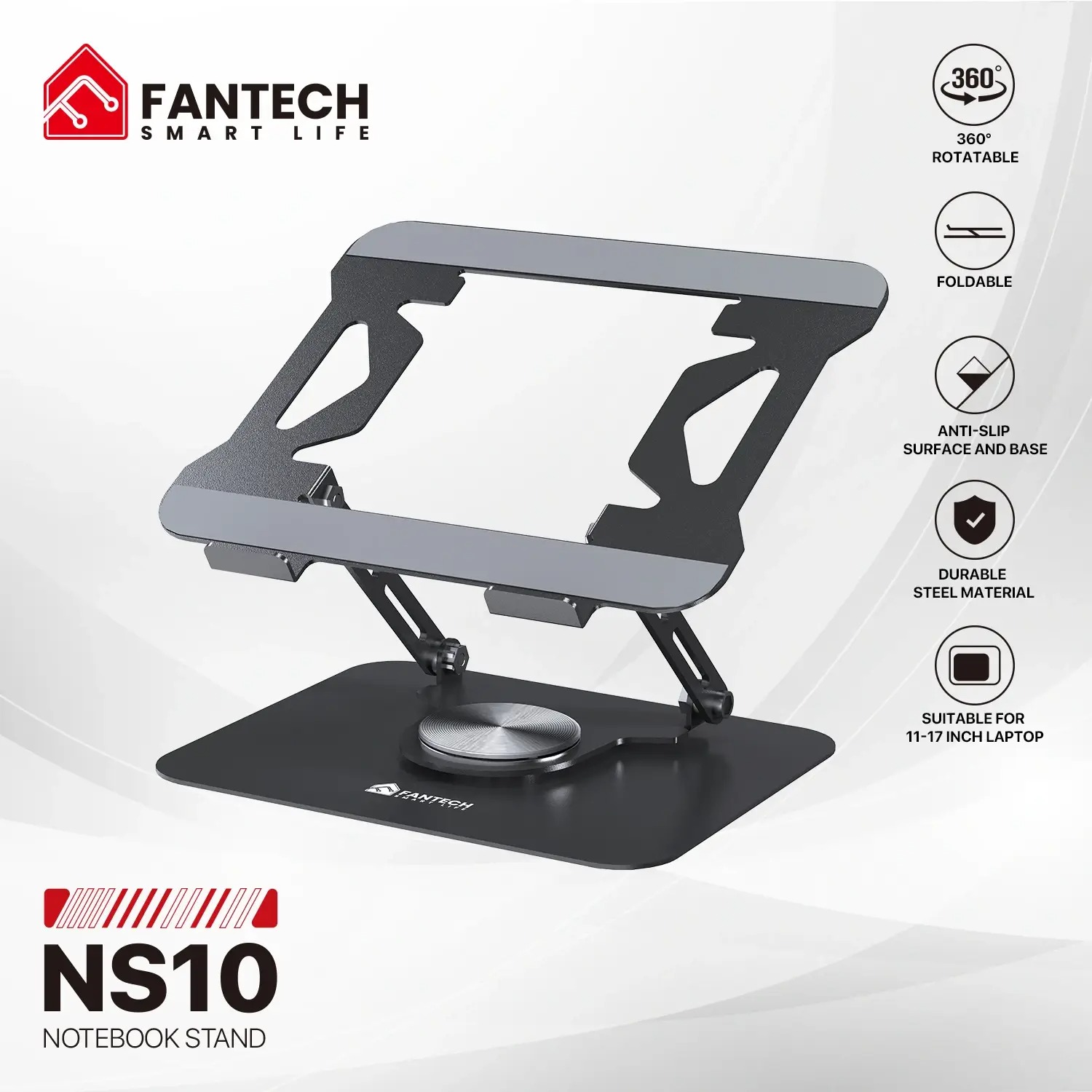FANTECH NS10 LAPTOP STAND BLACK