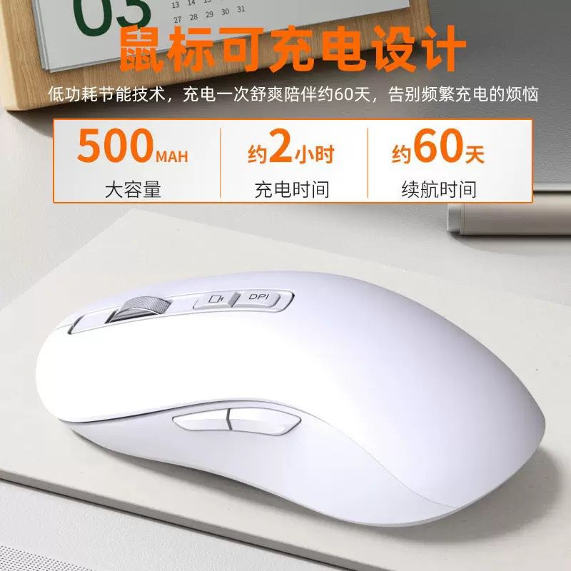 ZERODATE T5 DUAL-MODE WIRELESS MOUSE - الصورة 2