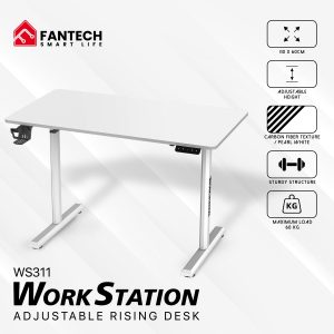 FANTECH WORKSTATION WS311W ADJUSTABLE RISING DESK