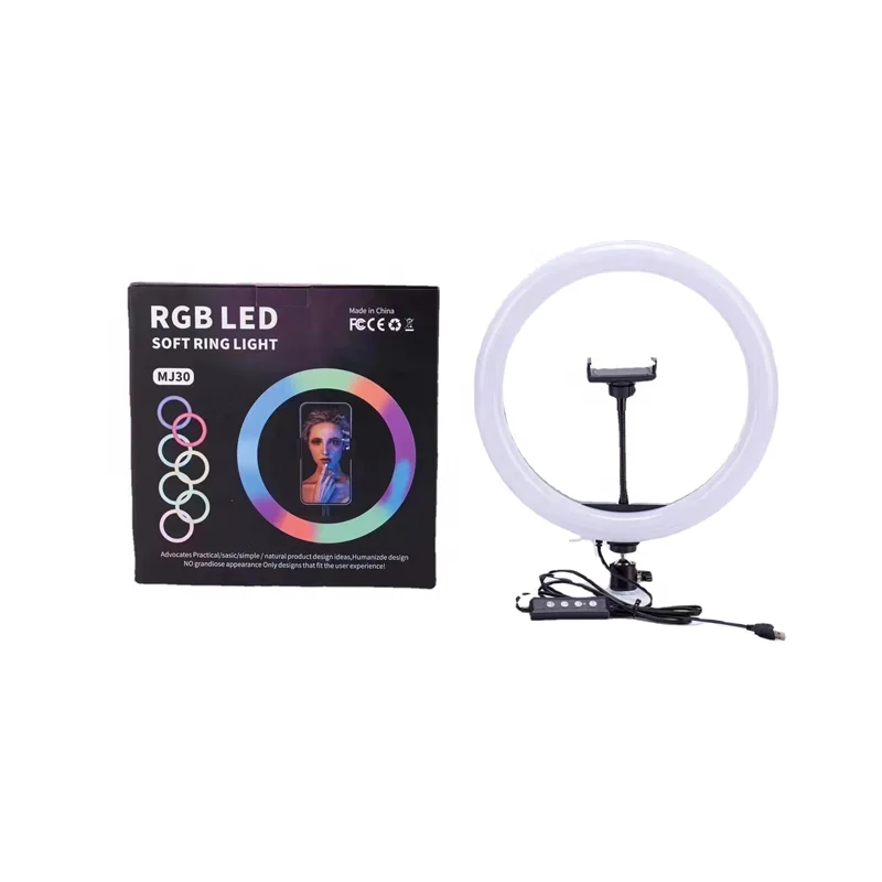 Ring Fill Light MJ30 RGB LED 12inch