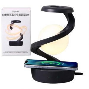 لمبدير كرة متحرك مع شاحن موبايل