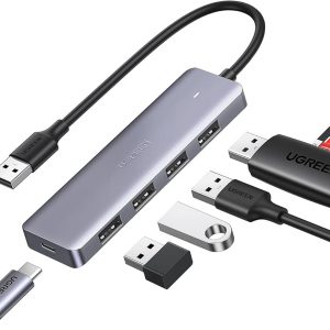 UGREEN 4-Port USB 3.0 HUB With USB-C Power Supply 50985
