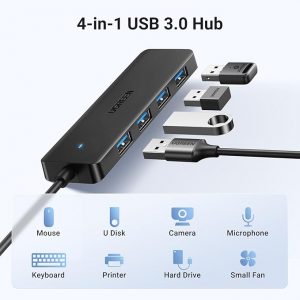 UGREEN 4-Port USB 3.0 HUB 25851ra Slim