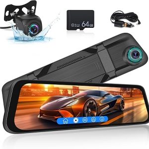 GA211 DASHCAM HD WIFI + REAR-VIEW MIRROR FULL TOUCH